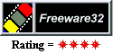 Highest Rating 4-Star on Freeware32